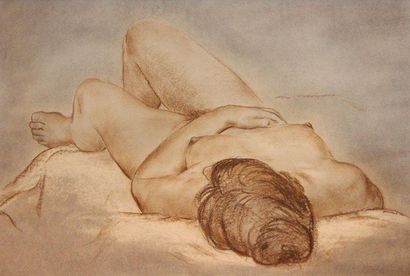 MUHLSTOCK, Louis (1904-2001)
Nue allongée...