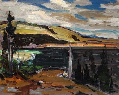 RICHARD, René Jean RCA (1895-1982)
Paysage...