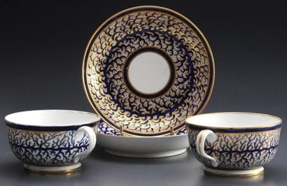 CHELSEA DERBY
Paire de tasses et de soucoupes...