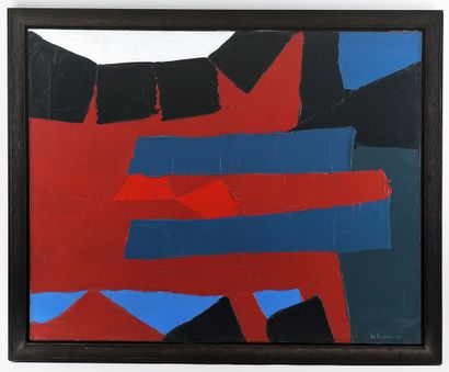 LEFEBURE, Jean (1930-2013) 
Untitled - Red,...