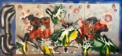 RIOPELLE, Jean-Paul (1923-2002)
Untitled,...
