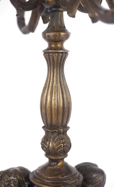 ÉPOQUE EMPIRE

Candélablre en bronze ciselé...