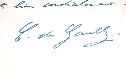 Charles DE GAULLE (1890-1970) - Manuel MAÎTRE...