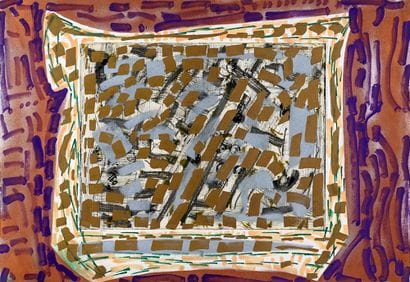 RIOPELLE, Jean-Paul (1923-2002)
Untitled,...
