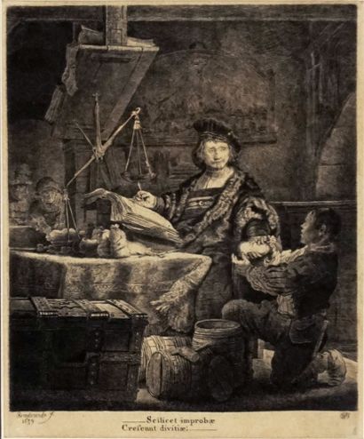 BAILLIE, William (1723-1810)
D'après REMBRANDT...