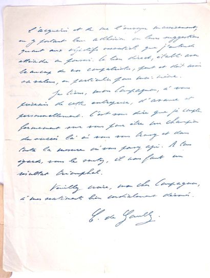Charles DE GAULLE (1890-1970) - Manuel MAÎTRE...