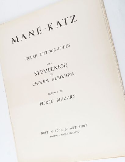 MANÉ-KATZ (1894-1962) 
