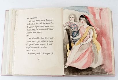 LOUYS (Pierre) LAURENCIN (Marie). 
Dialogue...