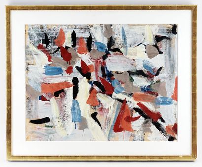 RIOPELLE, Jean-Paul (1923-2002)
Untitled
Oil...