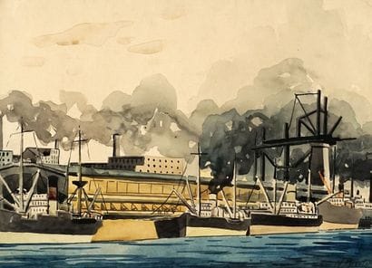 FORTIN, Marc-Aurèle (1888-1970)
Untitled...