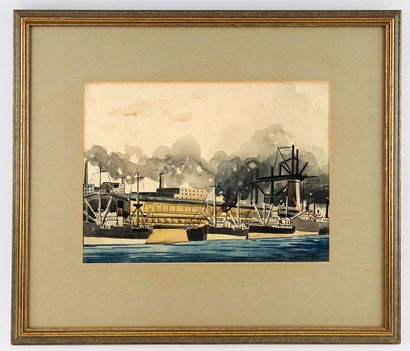 FORTIN, Marc-Aurèle (1888-1970)
Untitled...