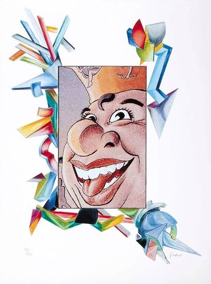 ARTISTES DIVERS. Nice Carnaval - 1990. 
Textes...