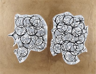 RIOPELLE, Jean-Paul (1923-2002)
Untitled,...