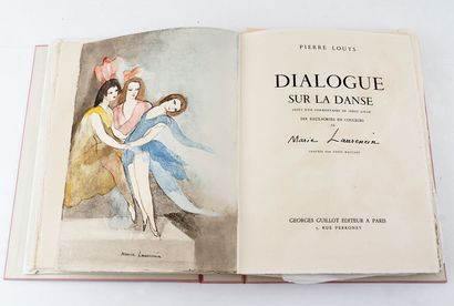 LOUYS (Pierre) LAURENCIN (Marie). 
Dialogue...
