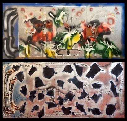 RIOPELLE, Jean-Paul (1923-2002)
Untitled,...