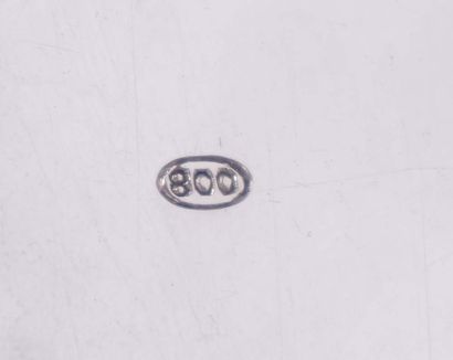 BOÎTE À BIJOUX, ARGENT 800

Boîte en argent...