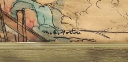 FORTIN, Marc-Aurèle (1888-1970) 
Untitled...