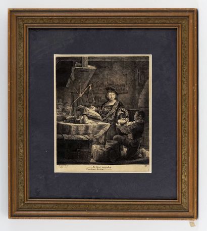 BAILLIE, William (1723-1810)
D'après REMBRANDT...