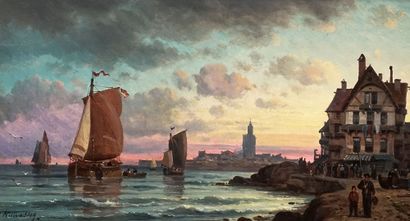 KUWASSEG, Charles Euphrasie (1833/38-1904)
Sans...