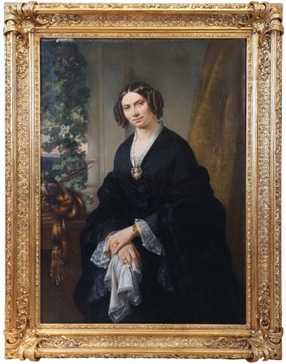 CHAUVIN, Auguste (1810-1884) 
Sans titre...