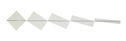 MORELLET, François (1926-2016) 
Diagonale-horizontale...