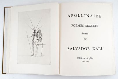 DALI (Salvador 1904-1989, ill.) APOLLINAIRE...