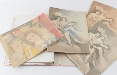 LOUYS (Pierre) LAURENCIN (Marie). 
Dialogue...
