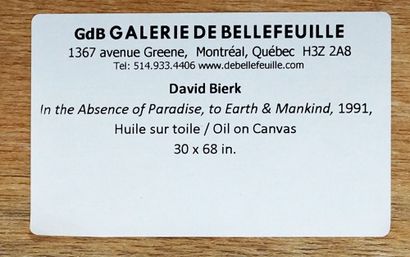 BIERK, David (1944-2002)
