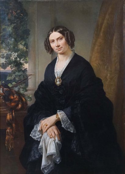 CHAUVIN, Auguste (1810-1884) 
Sans titre...