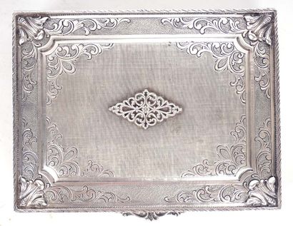 BOÎTE À BIJOUX, ARGENT 800

Boîte en argent...