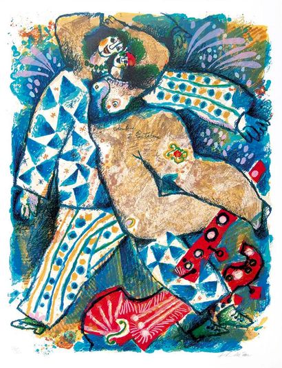 ARTISTES DIVERS. Nice Carnaval - 1990. 
Textes...