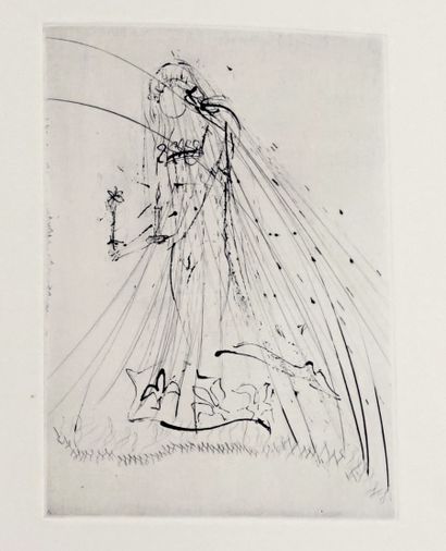 DE RONSARD (Pierre) DALI (Salvador) 
Les...