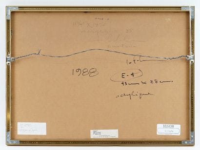 LEFEBURE, Jean (1930-2013)
Sans titre - Composition
Acrylique...