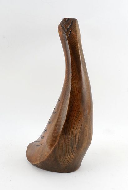 GERVAIS, Léo (1917-2008)
L'oiseau poête
Bois...