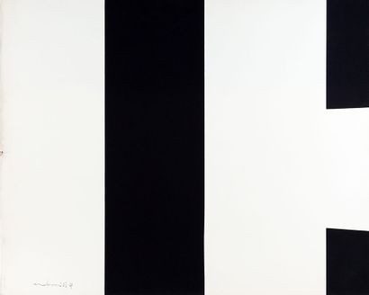 MOLINARI, Guido (1933-2004)
Sans titre -...
