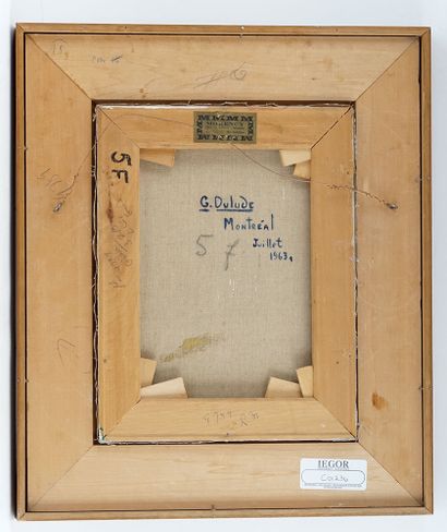 DULUDE, Claude (1931-1999)
Sans titre - Composition...