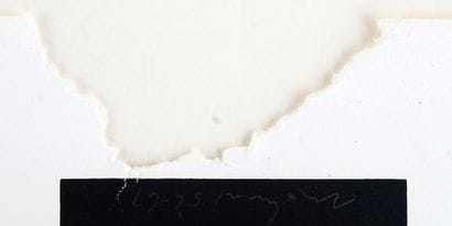 MOLINARI, Guido (1933-2004) 
Sans titre (1956/67)
Sérigraphie
Signée...