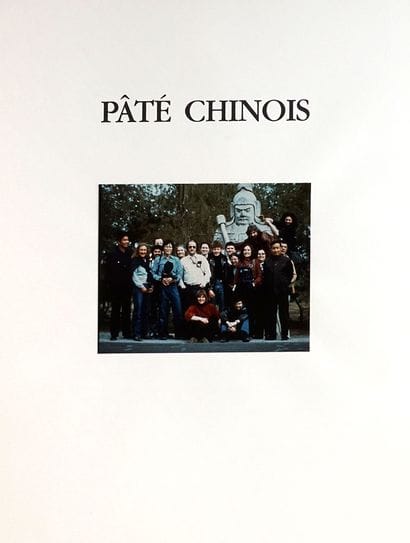 ARTISTES DIVERS. Pâté chinois - 1983.
Michel...