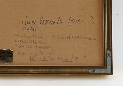 VERMETTE, Claude (1930-2006)
Sans titre
Huile...