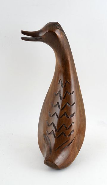 GERVAIS, Léo (1917-2008)
L'oiseau poête
Bois...