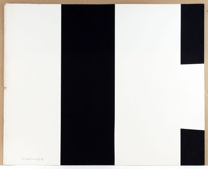 MOLINARI, Guido (1933-2004)
Sans titre -...