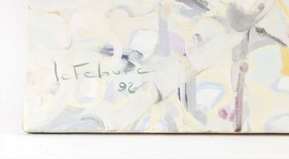 LEFEBURE, Jean (1930-2013)
Sans titre - Composition
Acrylique...