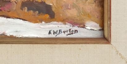 BURTON, Ralph Wallace (1905-1983)
Sans titre...