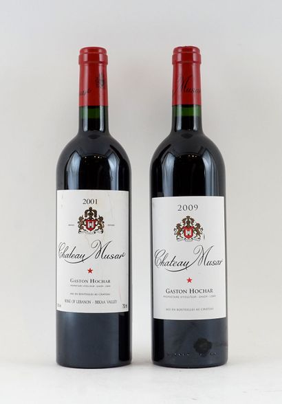 Château Musar 2001 2009 - 2 bouteilles