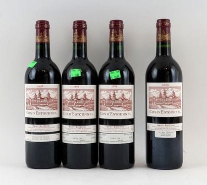 Château Cos d'Estournel 1998 2000 - 4 bo...