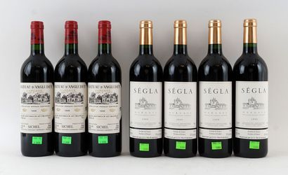 Château d'Angludet 1998 Ségla 2000 - 7 b...