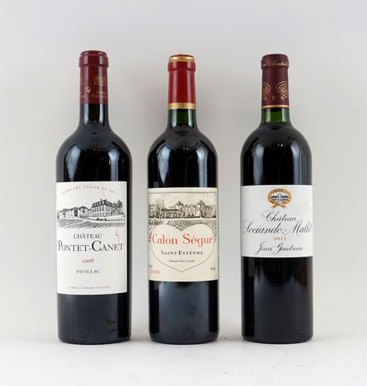 Château Pontet-Canet 2008, Château Calon...