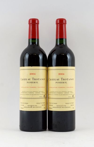 Château Trotanoy 2004 - 2 bouteilles
