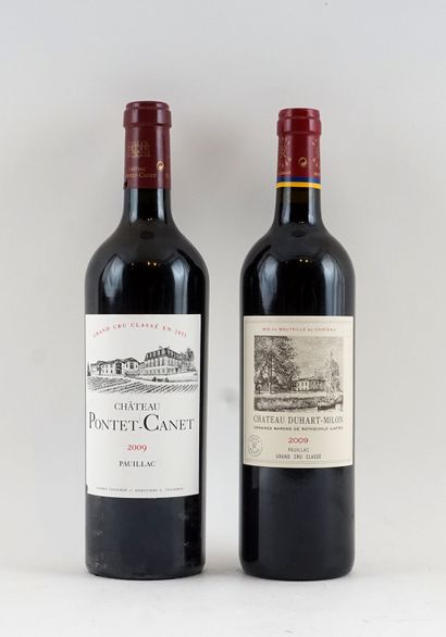 Château Pontet-Canet 2009 Château Duhart-Milon...