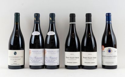 Sélection de Vins de Bourgogne - 6 boute...
